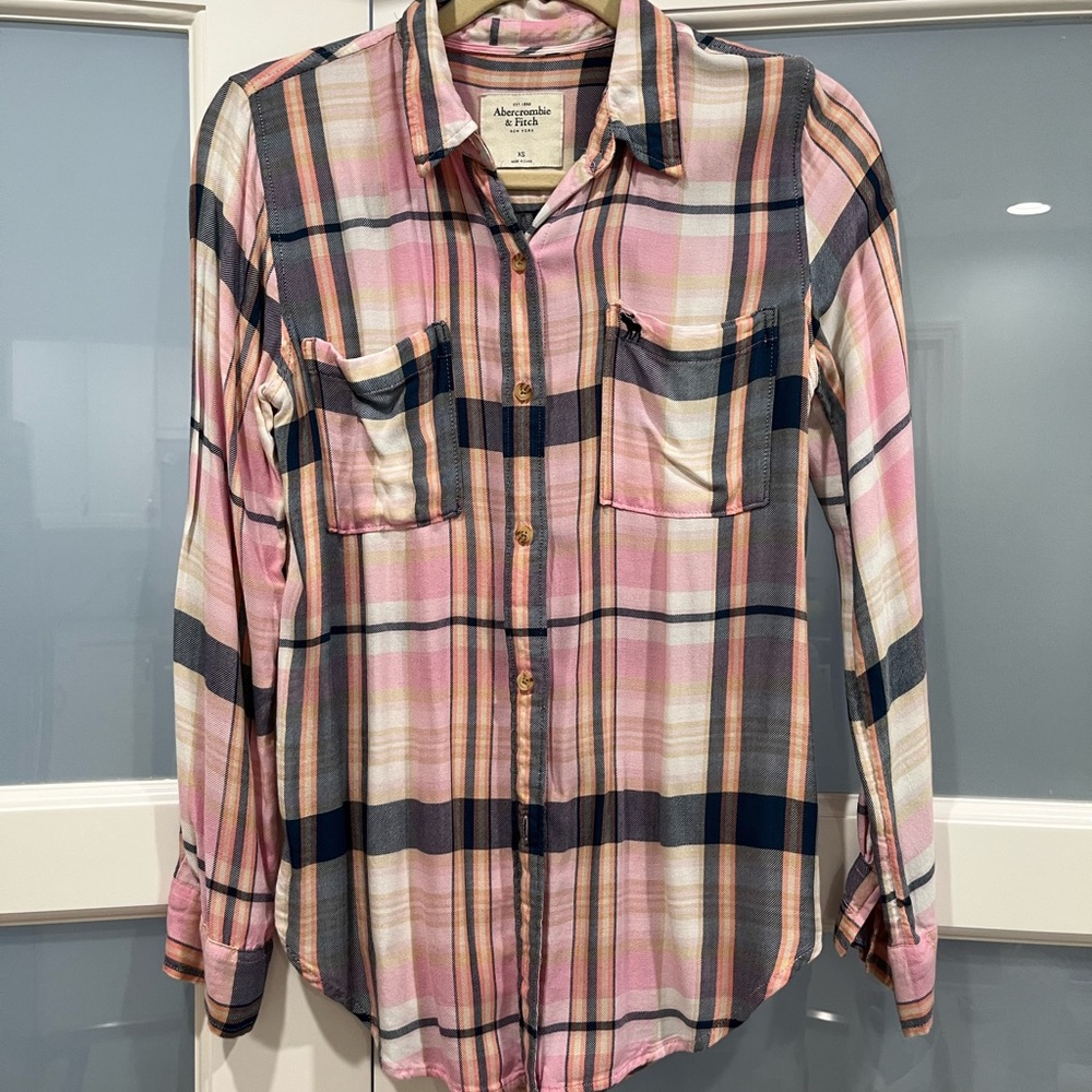 Abercrombie and Fitch Plaid Flannel